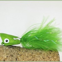 Chartreuse Popper - Troutflies Uk